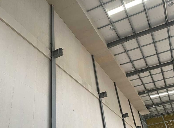 昌邑防火墙 硅酸盐防火板 耐火3到4小时 厚度可定 任意裁剪